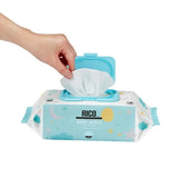 RICO Baby Wipes, Soft Pack With Easy Flip-Top Lid, 720-Count