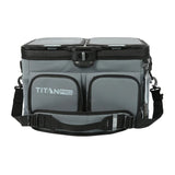 Titan PRO 48 Can Cooler – Deep Freeze Insulated Zipperless Cooler w/ Magnetic ColdLok Lid, Leak-Proof, 3-Day Ice Retention