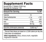 Nutrex Hawaii Pure Hawaiian Spirulina 3000 mg, 360 Vegan Tablets