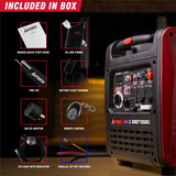 A-iPower GXS7100iRD 7100W Dual Fuel Inverter Generator