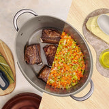 bella 10-in-1 8.5-Qt MultiCooker with Ceramic Nonstick Pot & Steam Tray, 1200 W