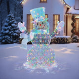 Member’s Mark 5' Pre-Lit Color-Changing Snowman with 334 RGBIC LED Lights & Remote