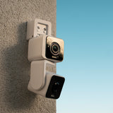 Wyze 3-Pack 2k Duo Cam Pan – Dual-Lens 360° Security Cameras w/ Spotlights  & Siren