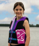 Hyperlite Youth Life Vest – USCG Approved Kids Watersports Buoyancy Aid with FreeMotion Technology