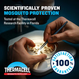 Thermacell E55 Rechargeable Mosquito Repeller with 20 ft. Protection Zone and 12-Hour Refill