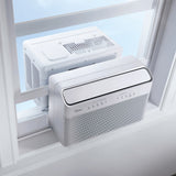 Midea 12,000 BTU Smart Inverter U-Shaped Window Air Conditioner with MShield Air Ionizer, WiFi, Matter & Voice Control