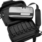 Savior Equipment Dual Pistol Range Bag with Padded Pockets Magazine Holder Strap
