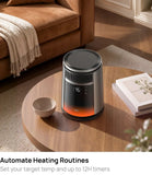 DREO Whole-Room Heater 720, 1500W, Lifting 360° Panoramic Lid, Remote & RGB