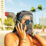 Oceanic Full Face Snorkeling Mask with FlowTech Snorkel System