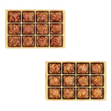 Collin Street Bakery Cake Bites Bundle, Fruitcake & Pineapple Pecan 2-pk 24 Cake