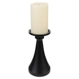 Fusion Collection Flameless LED Wax Candles with Metal Holder & Remote, 9-Pc Set