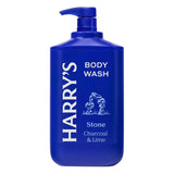 Harry's Stone Body Wash 30 fl oz, 2-Pack – Charcoal & Lime Scent