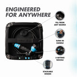 RinseKit Pro 2.0 Portable Shower – 4 Gallon Battery Pressurized Water System