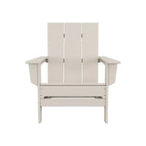 POLYWOOD Long Beach Modern Adirondack Chair – Patio Chair with Genuine POLYWOOD Lumber