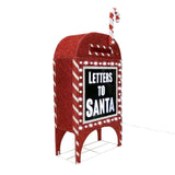 Member’s Mark 48" Pre-Lit Letters to Santa Mailbox with Motion, Music & 319 LED Lights