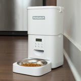 PetSafe FlexFeed Automatic Pet Feeder Bundle with 8-Meal Scheduling & 12 Food Saver Pouches