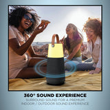 ION Audio Glowtive Bluetooth Lantern Speaker – 360° Sound, Lights & Multi-Sync