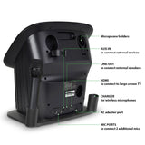 Singing Machine Pulse Premium Wi-Fi Karaoke System with Touchscreen & Microphone