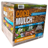 PlantBest MegaMulch Expanding Coconut Coir Mulch, 8 kg Bricks, 2-Pack