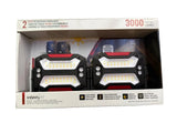Infinity X1 Dual Powered Solar Work Light, 2-pack Infinity X1 Solar Worklights