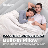 Bestway Tritech 22" King Air Mattress with Built-In Pump & Antimicrobial Coat
