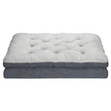 Kirkland Signature Pillow-Top Gusseted Dog Bed – 42" × 32" Supports Dogs up to 75 lb.