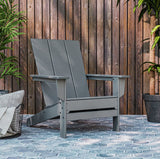 POLYWOOD Long Beach Modern Adirondack Chair – Patio Chair with Genuine POLYWOOD Lumber