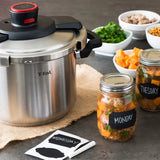 T-fal Clipso Stovetop Pressure Cooker - 8-quart Stainless Steel Pressure Cooker