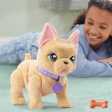 FurReal 15" Train and Play Frenchie Interactive Plush Dog with Voice Accessories