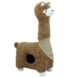 Catry Alpaca 47.2" All-in-one Cat Tree with Cozy Condo & Soft Plush Alpaca Condo