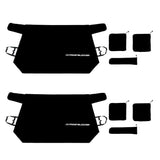 Delk FrostBlocker Windshield Covers with Side Mirror Covers & Storage Bags, 2-pk