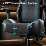 Eureka Hyper Python II Gaming Chair with 4D Gyro-Tech Lumbar Support