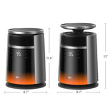 DREO Whole-Room Heater 720, 1500W, Lifting 360° Panoramic Lid, Remote & RGB