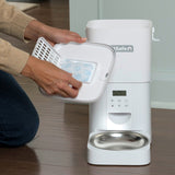 PetSafe FlexFeed Automatic Pet Feeder Bundle with 8-Meal Scheduling & 12 Food Saver Pouches