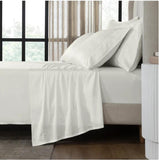 Slumber Chill 6-Piece Cooling Sheet Set – Tencel Lyocell & Cotton Blend, White 300 Thread Count