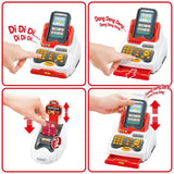 Kids Cash Register Playset with Scanner and Over 20 Shopping Accessories
