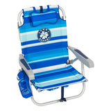 Tommy Bahama 5-Position Aluminum Folding Backpack Beach Chairs 2-Pack w/ Cooler