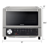 Panasonic Flashxpress Countertop Toaster Oven with Double Infrared Heating