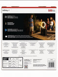 Infinity X1 Solar Misting Fan with 500 lm LED Light, 3 Speeds, 7 L Water Tank