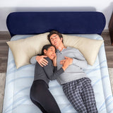 Sealy 18" Queen Air Mattress with Headboard, Built-In Pump & Adjustable Firmness