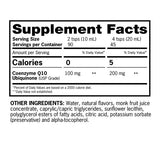 Qunol Liquid CoQ10 100mg 90 Servings 30.4 fl oz Orange Pineapple Flavor