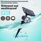 Christmas Snowflake LED Moving Snowfall Rainbow Projector Light