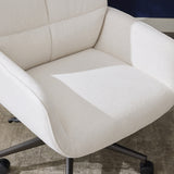 Elle Decor Arlo High Back Office Chair – Memory Foam & Coil Cushion, Reclining Ergonomic Task Chair