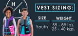 Hyperlite Youth Life Vest – USCG & Transport Canada Approved for 55–88 lb Child