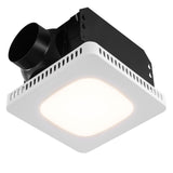 Uimoso 110 CFM Bathroom Exhaust Fan 1.5sones Bath Fan with Light