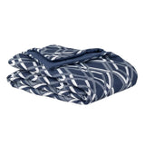 Berkshire Twin Microfiber Blanket Reversible Herringbone Down Alternative 66x96