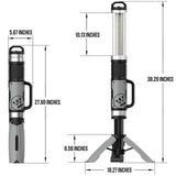 Westinghouse 5000-Lm Telescoping Tripod Camp Light, Work Light with Power Bank