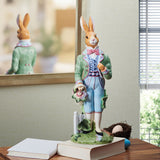 Fitz and Floyd Jardin 16” Male Rabbit Figurine
