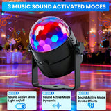 Christmas Snowflake Projector LED Moving Snowfall Laser Light Party Strobe Lamp