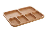 Farberware Build-a-Board 11" x 14" Bamboo Charcuterie Board w/ Locking Lids 2-pk